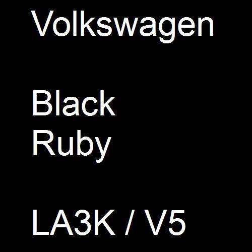 Volkswagen, Black Ruby, LA3K / V5.